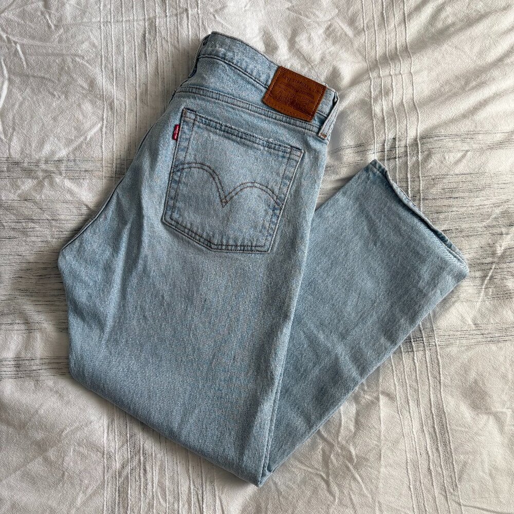 Levi's Blue Boyfriend Jeans Relaxed Fit